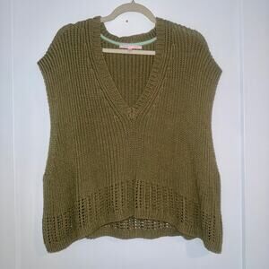 Vintage Victoria's Secret Sweater Vest 100% Cotton EUC Size M
